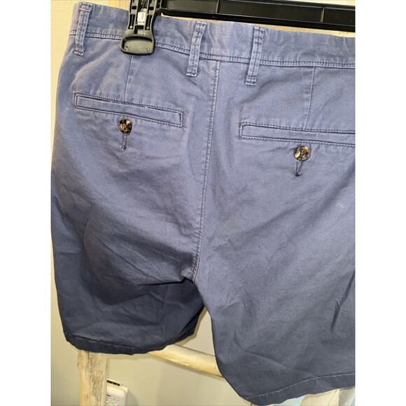 Goodfellow & Co Men's 9" Inseam Linden Flat Front Shorts - BLUE Sz 30 - Picture 5 of 5